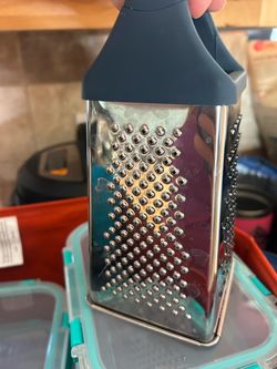 Stainless Steel Box Grater with Handle