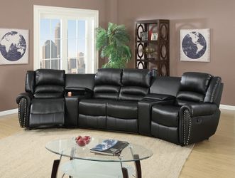 Black Sectional
