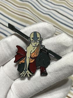 Avatar The Last Airbender AANG Enamel Pin Brooch Nickelodeon