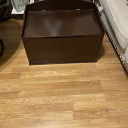 Used Brown Children’s Toy Chest 