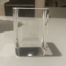 Dubai Laser Etched Crystal