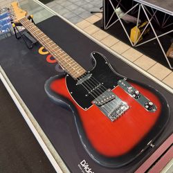 SX VTG Series Nashville Tele Type Red Sunburst Electric Guitar