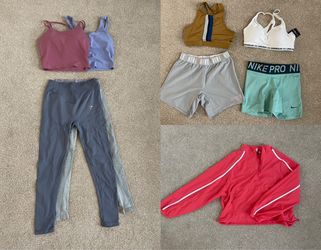 Workout clothing BUNDLE (Gymshark, Nike, Under Armour) size small