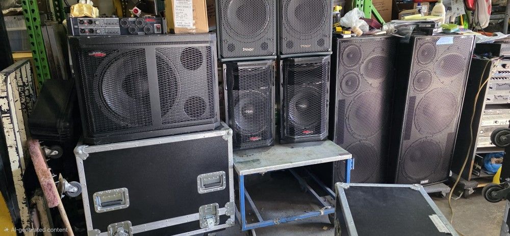 APOGEE STAGE/DJ LOUDSPEAKER Or TOURING SETUP