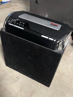 MTX Amplifier with speaker thunder 5203