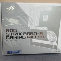Asus ROG Strix B660-A Gaming WiFi D4, LGA 1700 Intel Motherboard