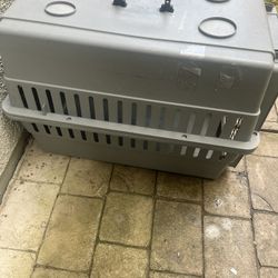 Dog CarrierW/ Feeding Bowl And Stand