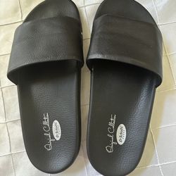 Dr Scholl’s Pisces Black Leather slip ons Brand New! Size 9