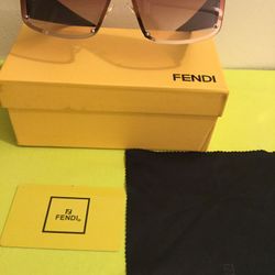 Fendi sunglasses with case