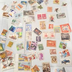 Lot Of Used And Unused USA stamps And AUSTRALIA stamps 
