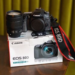 Canon 80D + Kit Lens