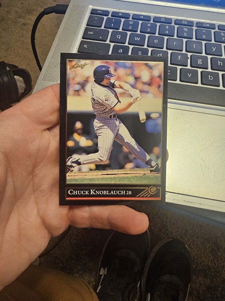 Chuck Knoblauch Baseball Card