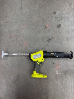 RYOBI ONE+ 18V Cordless Caulk & Adhesive Gun – Tool Only
