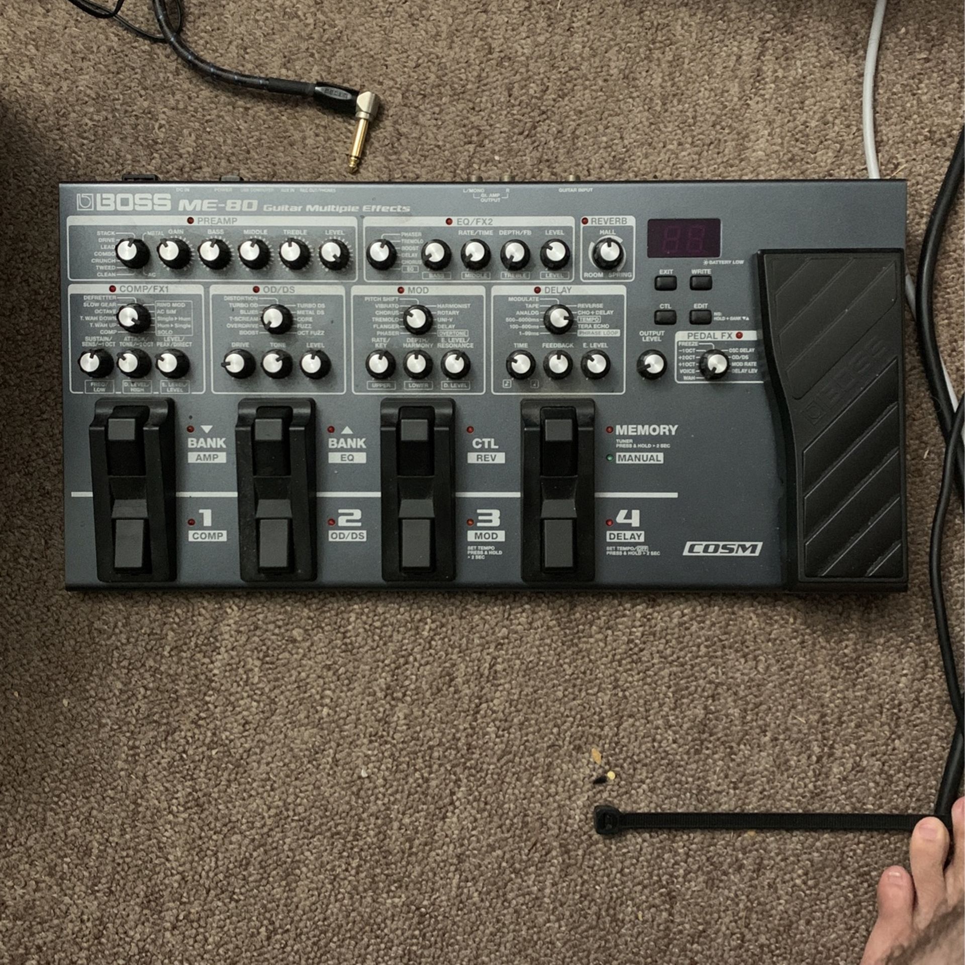 BOSS ME-80 Guitar Multiple Effects