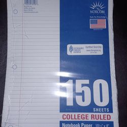 Notebook Paper 