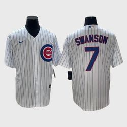 Chicago Cubs #7 Dansby Swanson Jersey Local Pickup Or  Fast Shipping