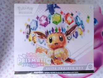 Prismatic evolutions elite trainer box