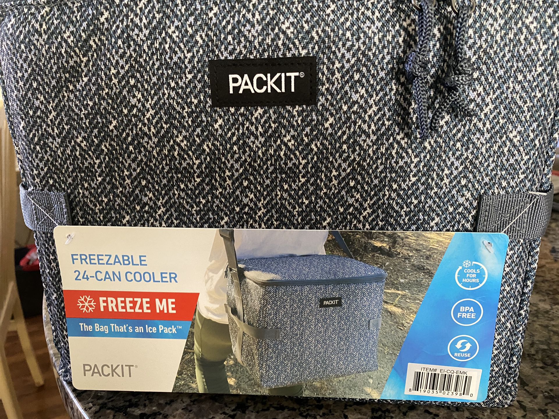 Packit Freezable 24 Can Cooler w/ Shoulder Strap  