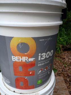 Behr Pro i300 Dead Flat 5 Gallon Paint New