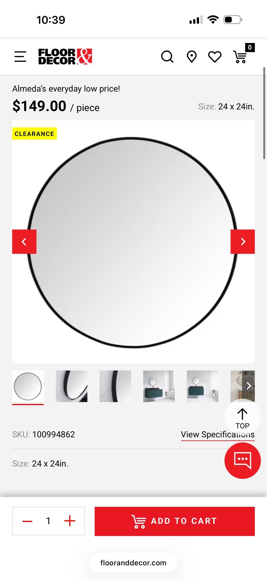 Espejos Nuevos En Caja