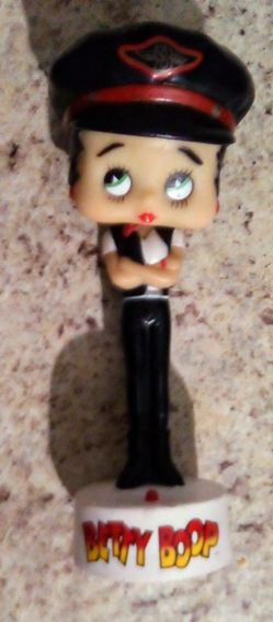 Betty Boop Biker Girl Bobblehead 
