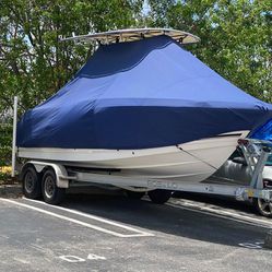 Robalo R200 Boat Cover Navy Blue