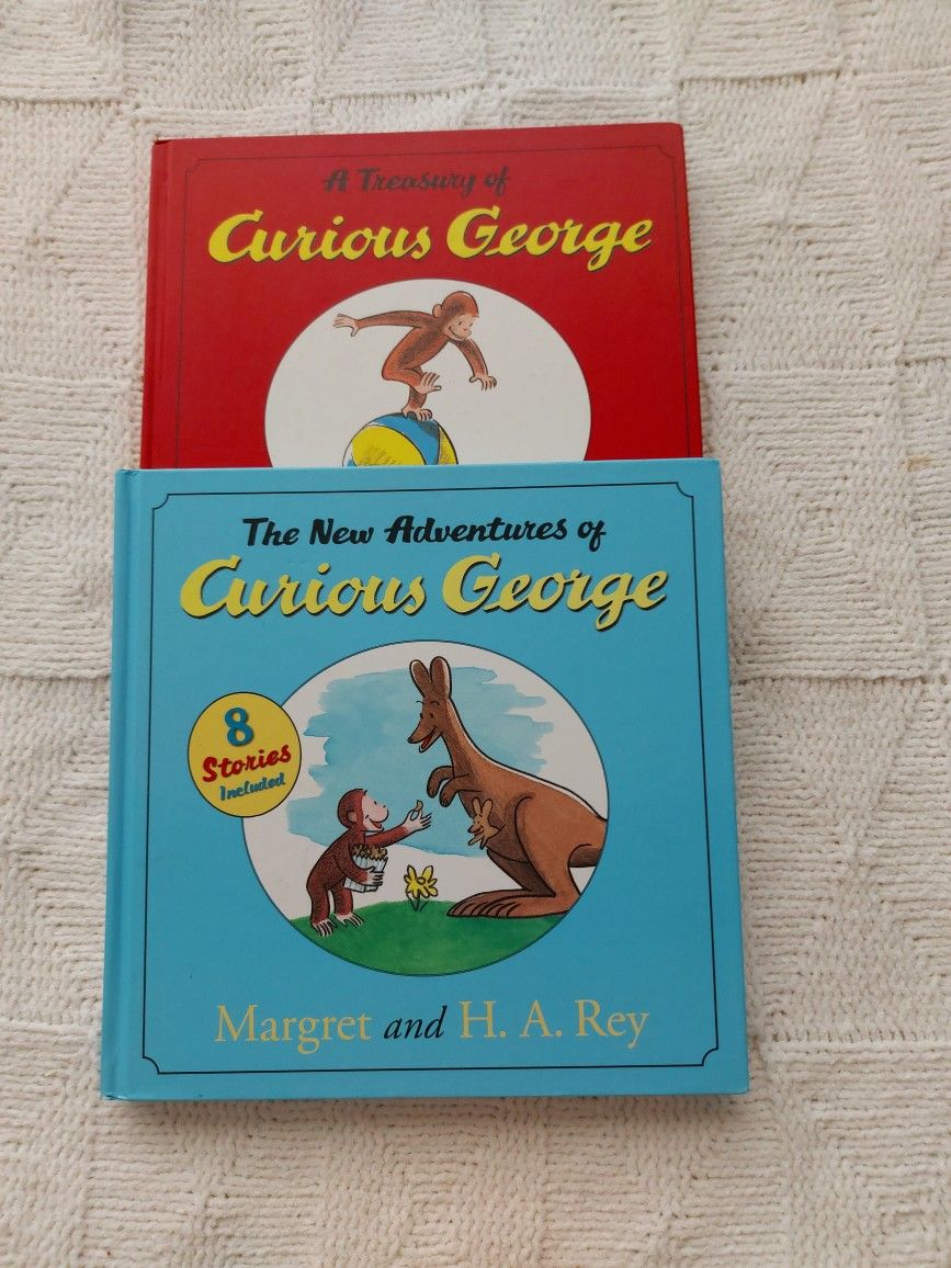 2 Curious George Story Books