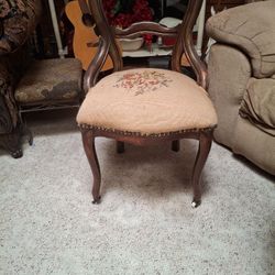 Antic Chair Good Condition front Wheels