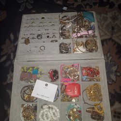 Large Collection Of Costume Jewelry.