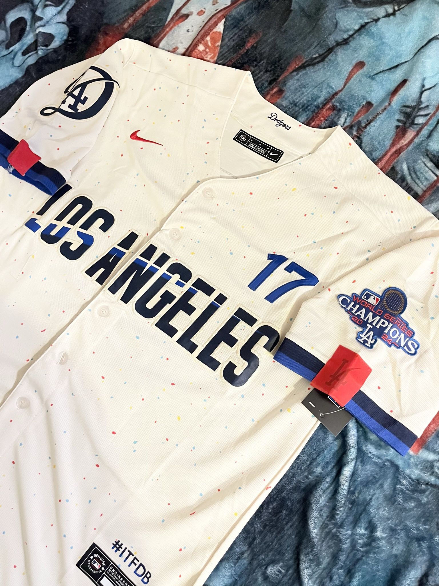 Dodgers ohtani jersey