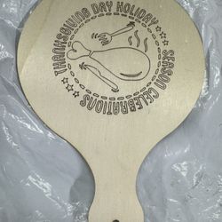 Cutting Board Laser Engraved Thanksgiving Logo