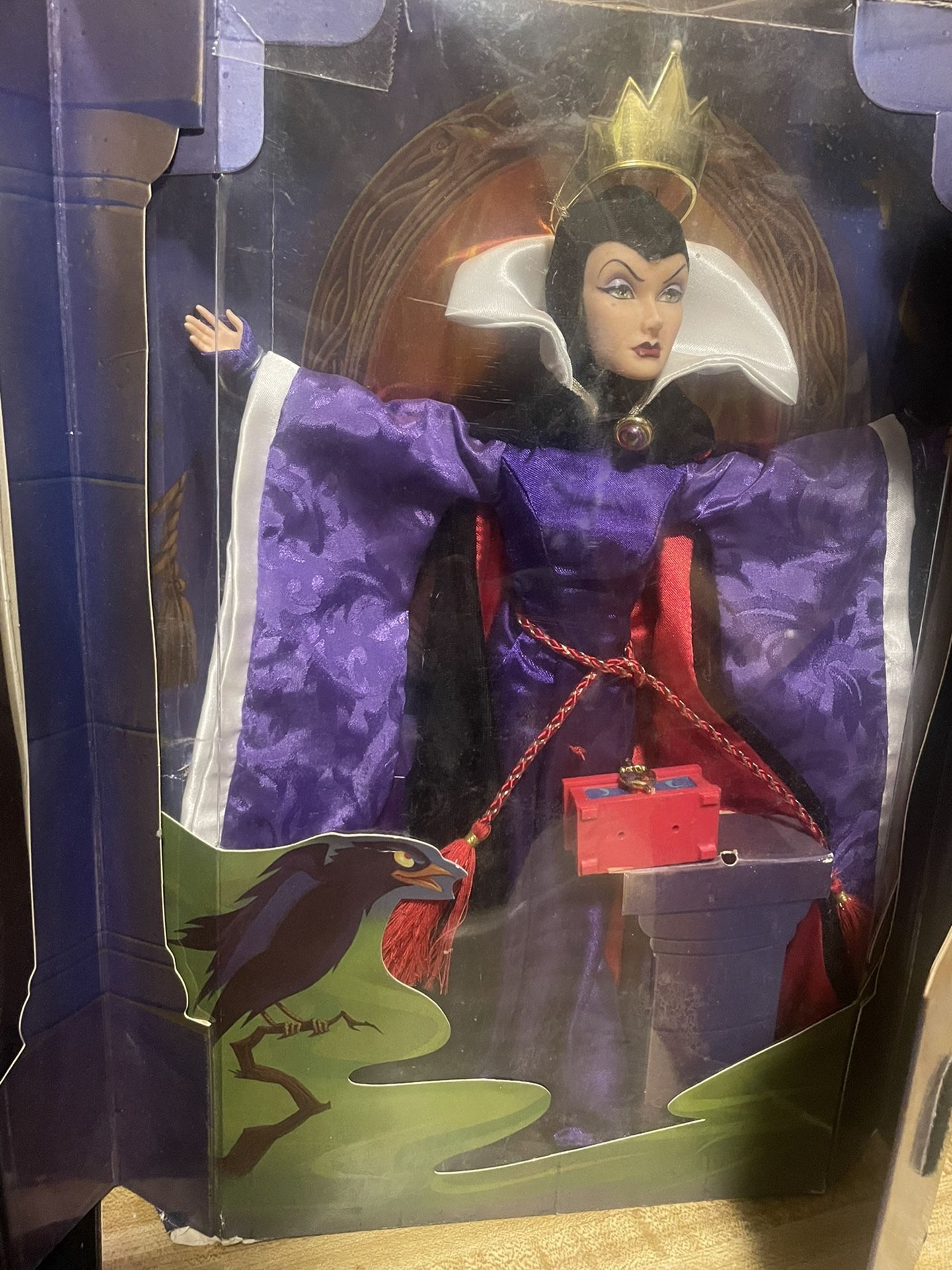 Vintage Snow White Evil Queen Disney Barbie Great Villains Collection 1998