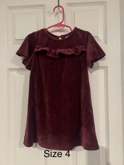 Girl dresses size 4 & 5