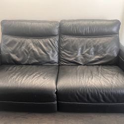 Leather Recliner Sofa