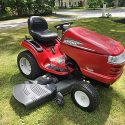 Craftsman FS5500 V-Twin 22HP 54" Cut Riding Lawn Mower w Loader Attachment Mint
