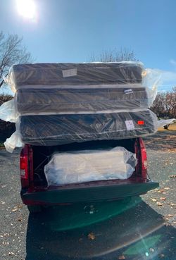 Mattress and box spring all sizes available, Same Day Delivery available
