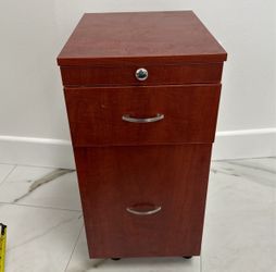 Used Cabinet Storage Wood Wheel Shop Salon Business Home House Hair Nails Manure Hair Pedicure Office furniture