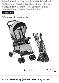 Kolcraft Cloud Plus Lightweight Umbrella Stroller ~ Kolcraft Cloud Plus Carreola Ligera