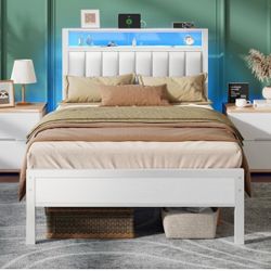 New -White Twin Bed Frames