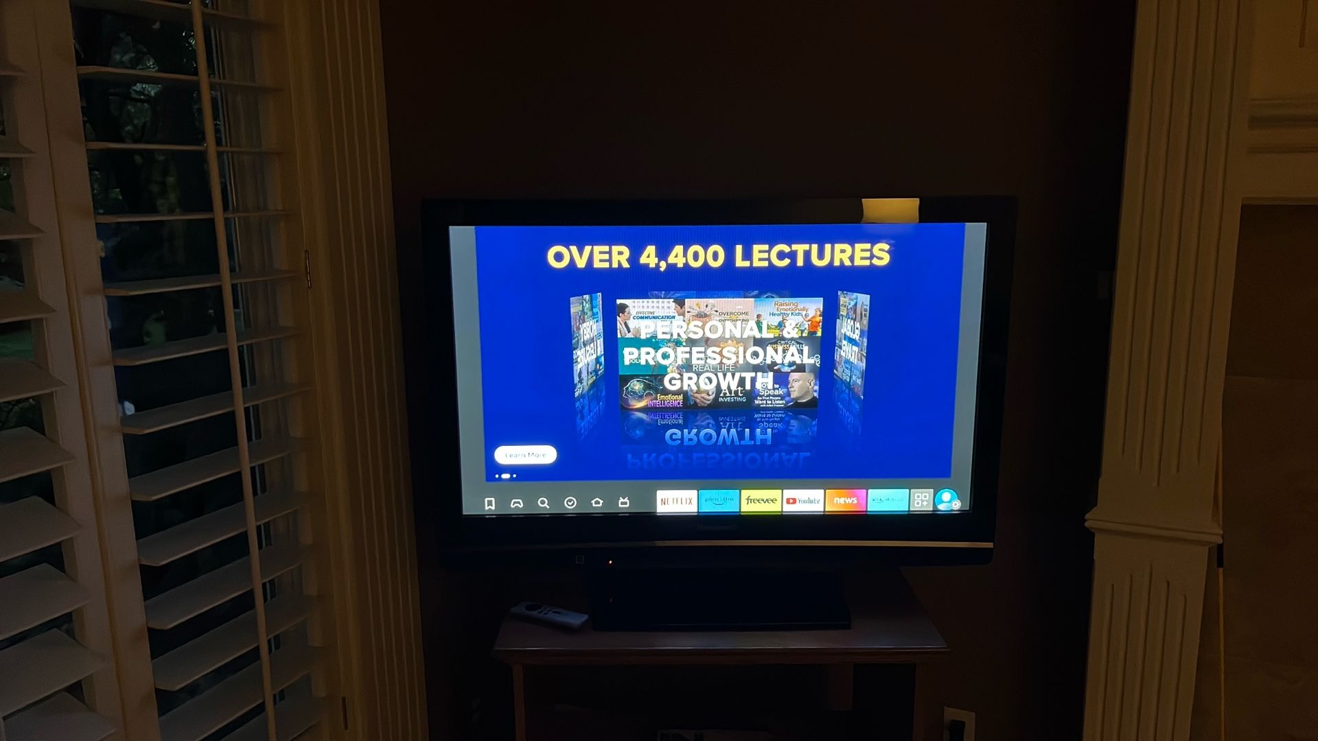 Panasonic 42 Inch Plasma Tv With Fire Stick And Remote