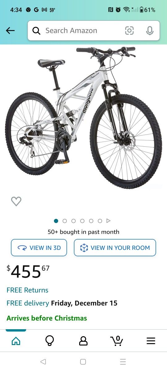 Mongoose Xr450.  21 speed. Mountain Bike 