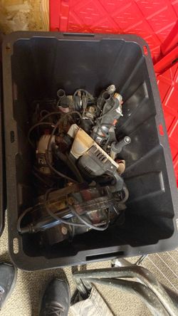 Used grinders, sanders and planer.