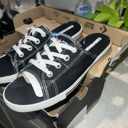 Women Slide On Converse  Size 9