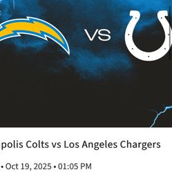 Chargers Vs. Colts 