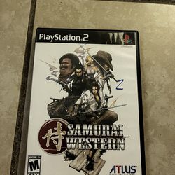 Samurai Western PS2 (No Manual, Perfect disc, Ask For Video Proof)