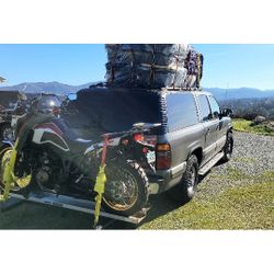 Black Widow Heavy Duty Motorcycle Carrier