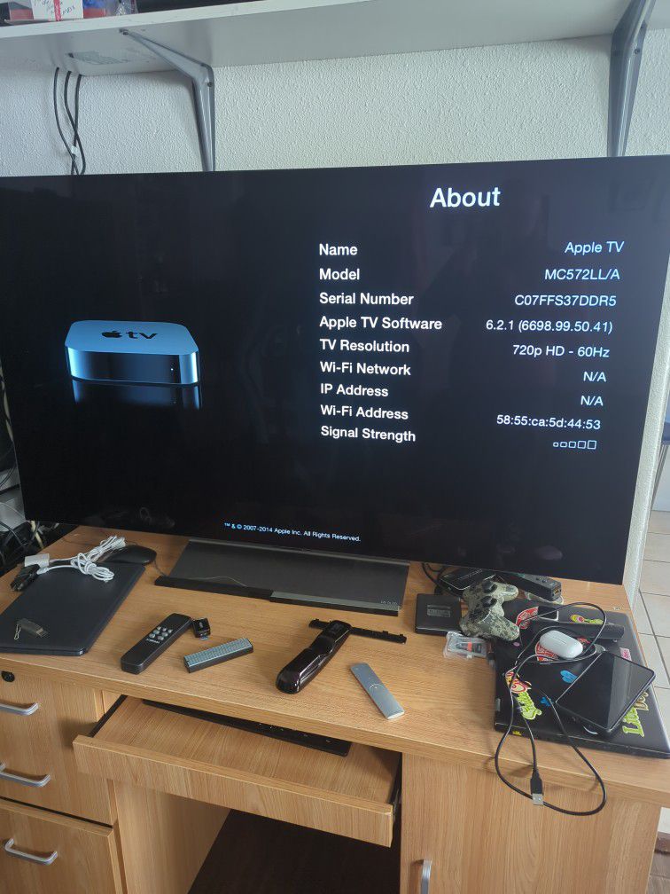 Apple TV With Controller Pick Up Only 