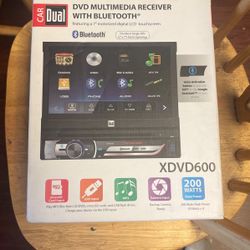 Car Dual Multimedia Receiver With Bluetooth