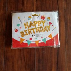 HAPPY BIRTHDAY Gold BALLOONS