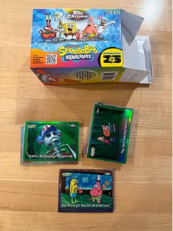 SpongeBob Topps cards
